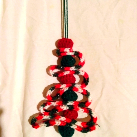 🎄NEW Christmas Tree Ornament Decoration HANDCRAFTED Crochet - Picture 3 of 7